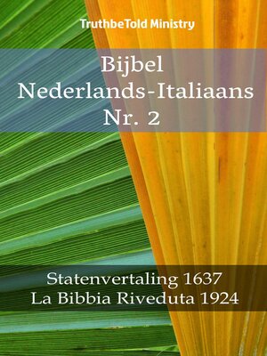 cover image of Bijbel Nederlands-Italiaans Nr. 2